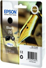 _Epson_16_Black T1621  Epson_WF-2010 /2510/2520/2530/2540